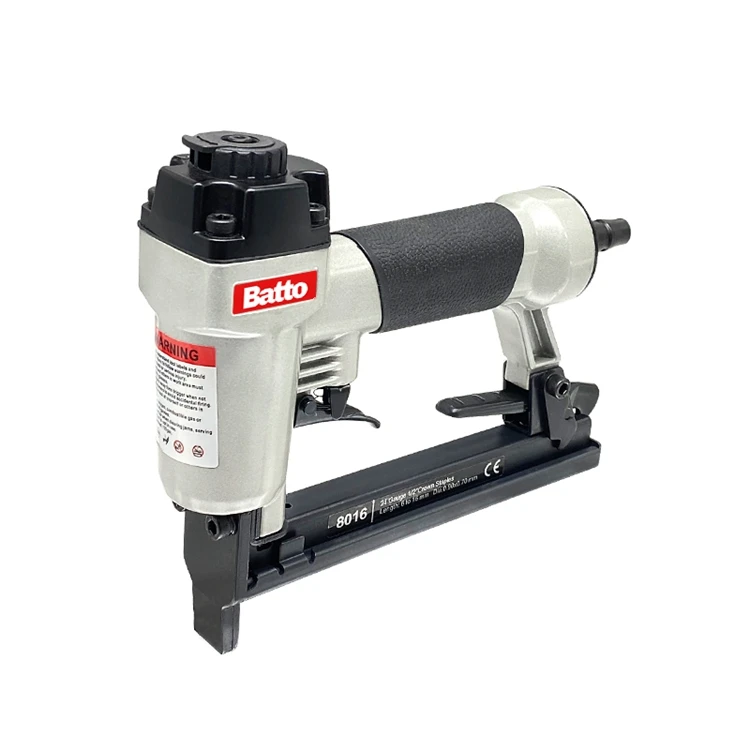 21 Gauge Air Stapler 8016 Pneumatic Fine Wire Crown Stapler Gun